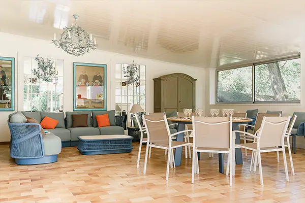 Cour d'honneur exclusive Villa Clairemaison Yvelines